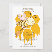 Maman To Bee Honey Bee Honeycomb Baby shower