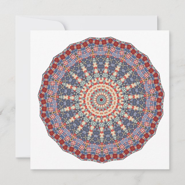 Invitation  Mandala décoratif  (Devant)