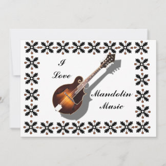 INVITATION MANDOLIN-INVITATION