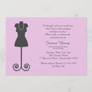 Invitation Mannequin de Mode