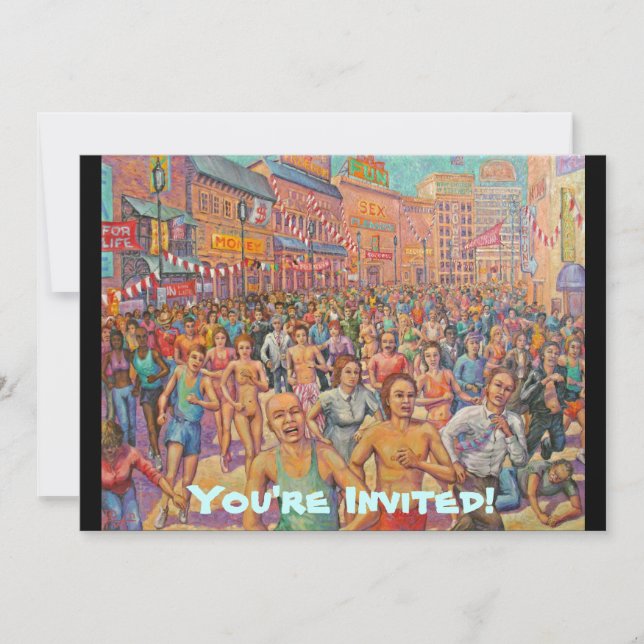 Invitation Marathon-Tu es invité ! (Devant)