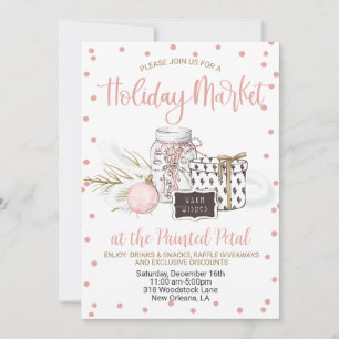 Invitation Marché de vacances