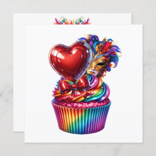 Invitation Mardi Gras Masquerade