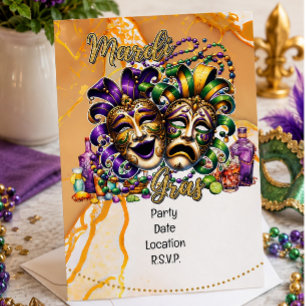 Invitation Mardigras