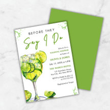 Margarita Cocktail Party Mariage Couple's Shower