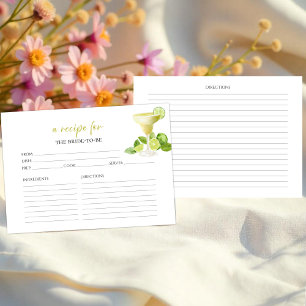 Invitation Margarita Party Floral Fête des mariées Recettes C