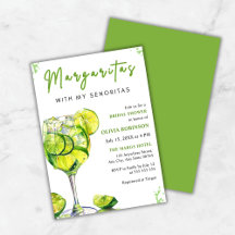 Margaritas avec ma Fête des mariées Senoritas Fies
