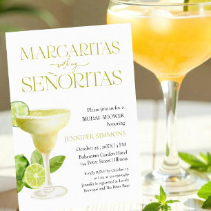 Invitation Margaritas Avec Mes Señoritas Bachelorette