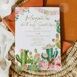 Invitation Margaritas Avec Mon Senoritas Bachelorette
