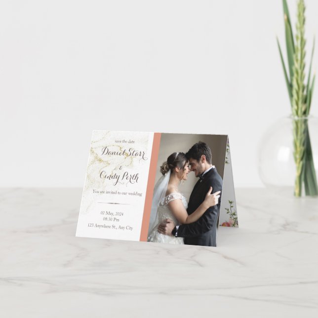 Invitation Mariage (Devant)