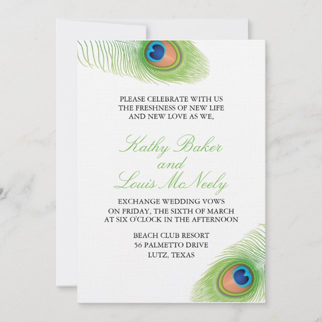 Invitation Mariage (Devant)