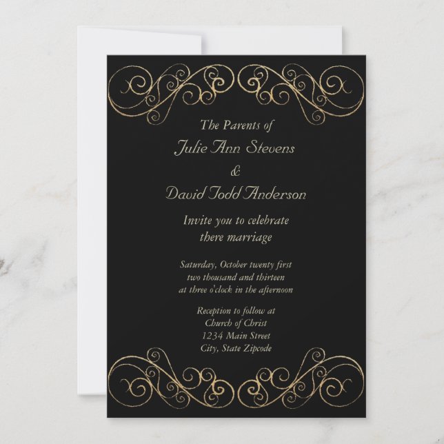 Invitation Mariage (Devant)