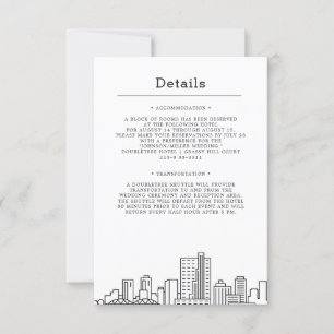 Invitation Mariage à Fort Worth, Texas Informations sur les