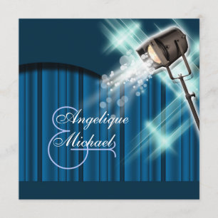 Invitation Mariage à Hollywood fête au cinéma