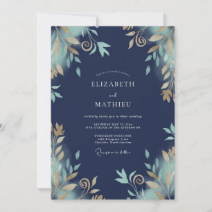 Invitation Mariage à la Vigne d'Or de la Marine