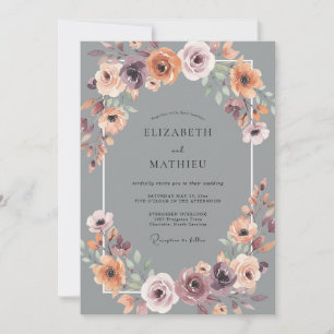 Invitation Mariage à l'Arche Éthérée de Prune