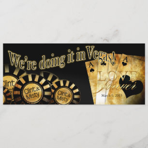 Invitation Mariage à Las Vegas (contactez-moi pour personnali
