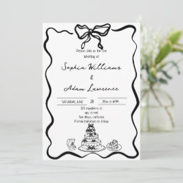 Invitation Mariage à main