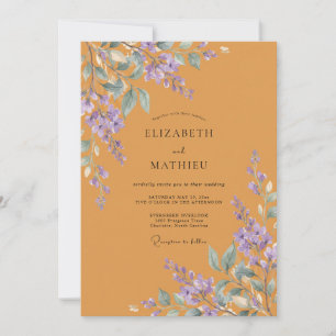 Invitation Mariage Ambre Vivace Wisteria