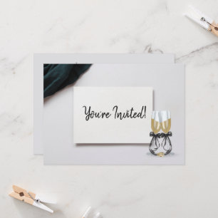 Invitation Mariage Anniversaire Champagne Anniversaire Invita