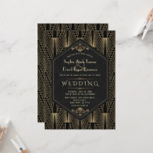 Mariage Art Déco Gatsby les Roaring Twenties