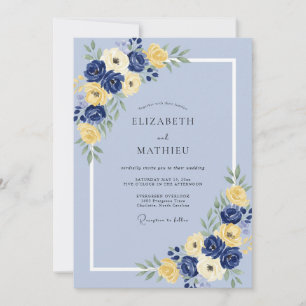 Invitation Mariage au Beurre de Maïs Eucalyptus