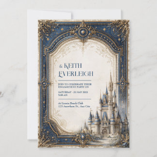 Invitation Mariage au Château de l'Étoile Navale