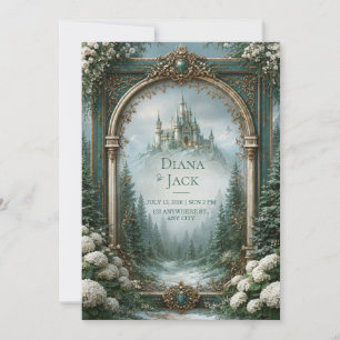 Invitation Mariage au Château de Teal