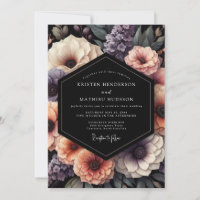 Mariage au Clair-Obscur Charbon de Bois et Pêche