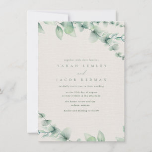 Invitation Mariage au Jardin Botanique