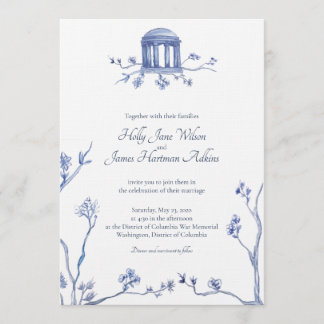 Invitation Mariage au Mémorial de guerre de DC - Holly & Jami