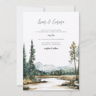 Invitation Mariage au Parc National de Yellowstone