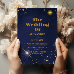 Invitation Mariage au Planétarium de l'Amas de Galaxies à Pai