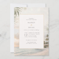 Mariage au Resort de Plage Élégant