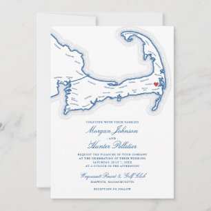 Invitation Mariage au Wequassett Resort and Golf Club