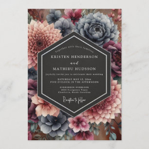 Invitation Mariage automnal envoûtant en Bourgogne
