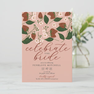 Invitation Mariage aux Fraises 