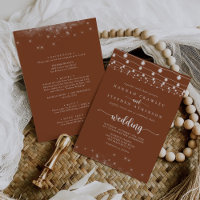 Mariage avant et arrière des lampes à cordes en te