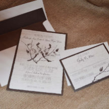 Mariage Birch Wood Deer