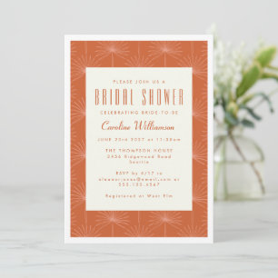 Invitation Mariage Bohème Moderne Feuille de Palmier Botaniqu