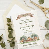 Mariage Bohème Rustique sous Tente de Camping en A
