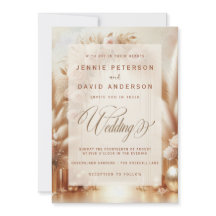 Mariage Boho Blush Roses Pampas Or Arceau