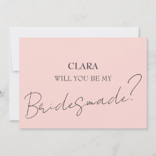 Invitation Mariage Carré rose