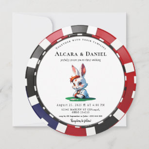 Invitation Mariage Casino Las Vegas Poker