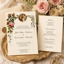 Mariage Catholique Élégant Ivoire COMBO