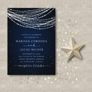 Invitation Mariage céleste