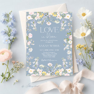 Invitation Mariage champêtre Fleurs de mariage