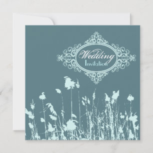 Invitation mariage champêtre occidental rustique en plein air