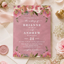 Mariage Chic Fleur de Rosier Rose en Fleur