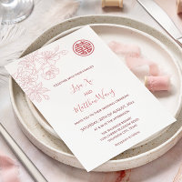 Mariage Chinois Rose Floral Blush